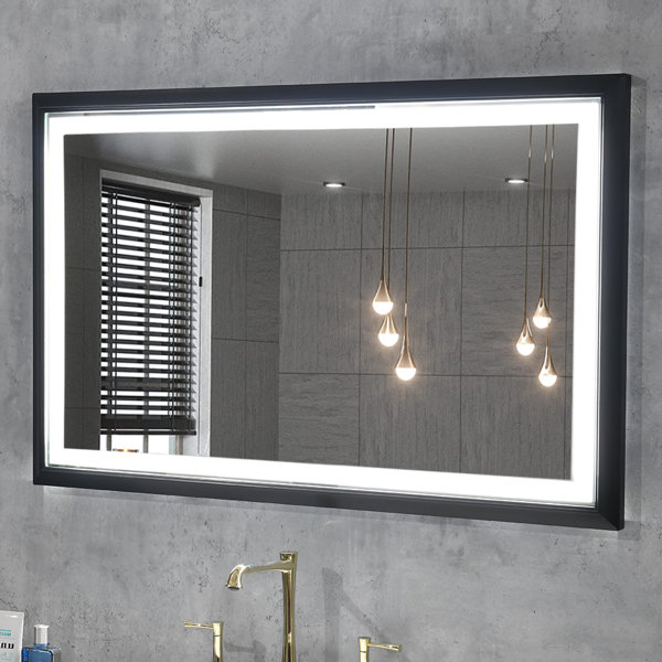 Brayden Studio® Elin 42"x 24" Modern & Contemporary Lighted Bathroom
